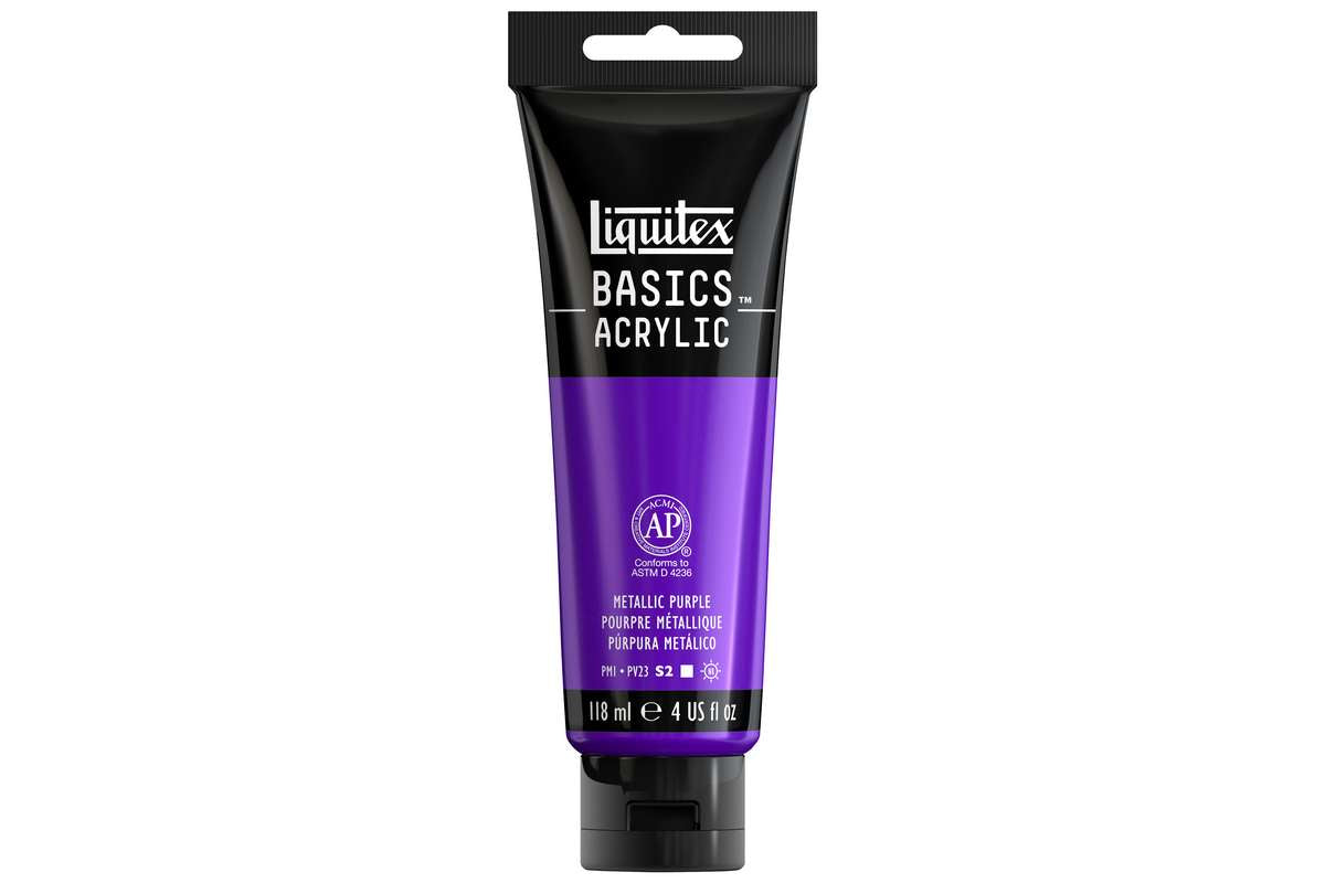 Basics 118ml metallic purple