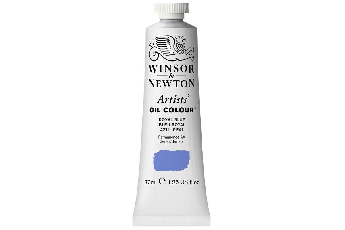 Artists oil colour 37ml royal blue row