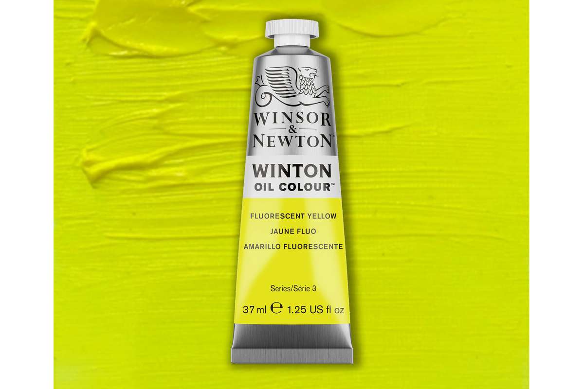 Winton oil 37ml, fluorescent yellow