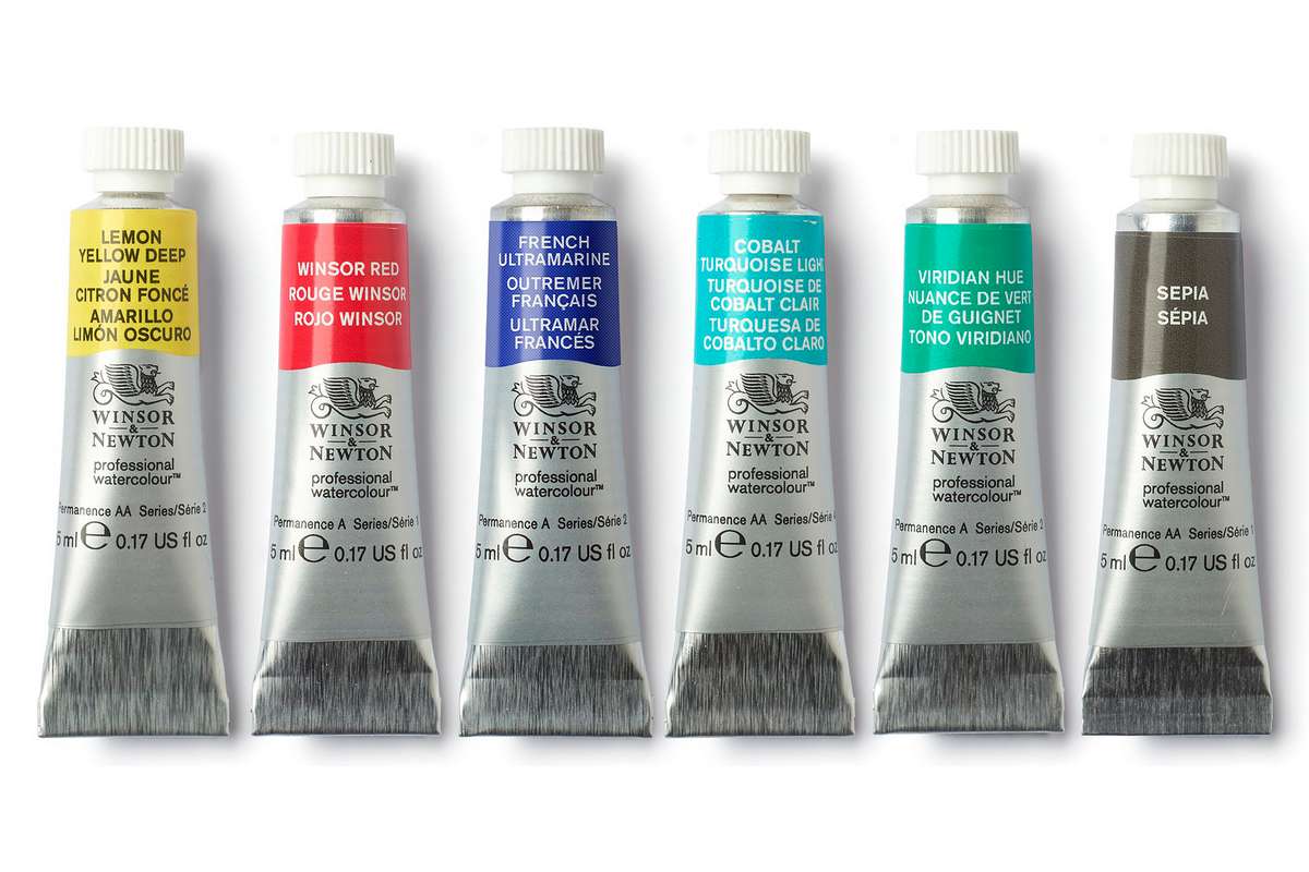 Proff. watercolour set 6x5ml, urban sketching