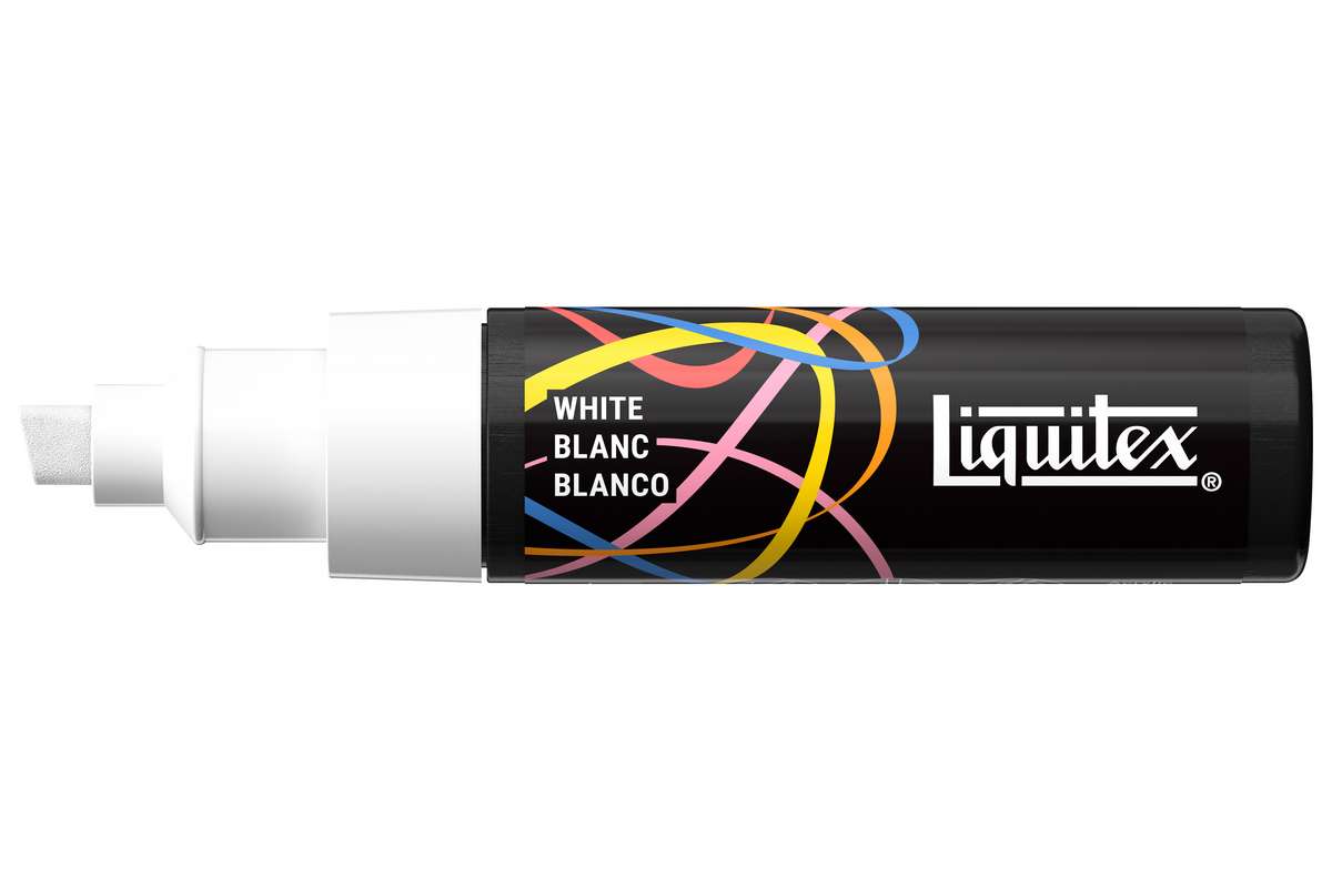 LQX Marker 8mm white