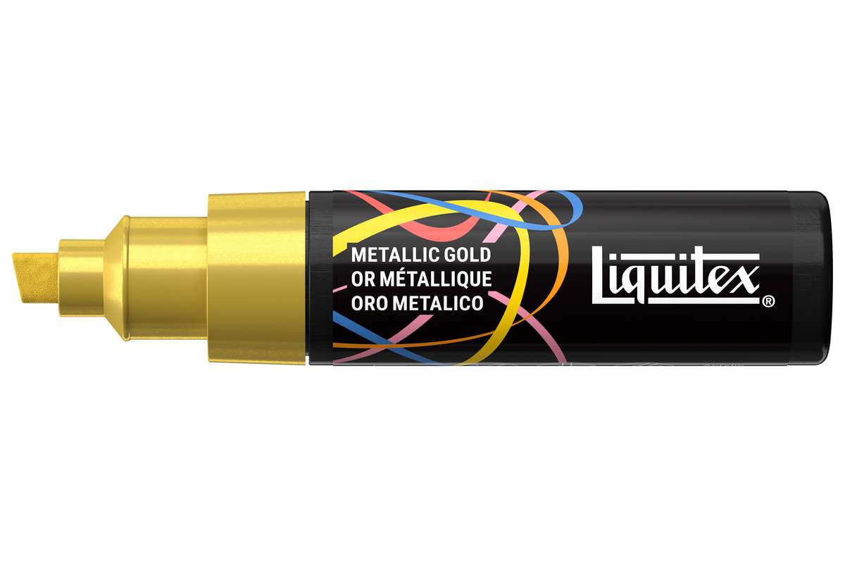 LQX Marker 8mm metallic gold