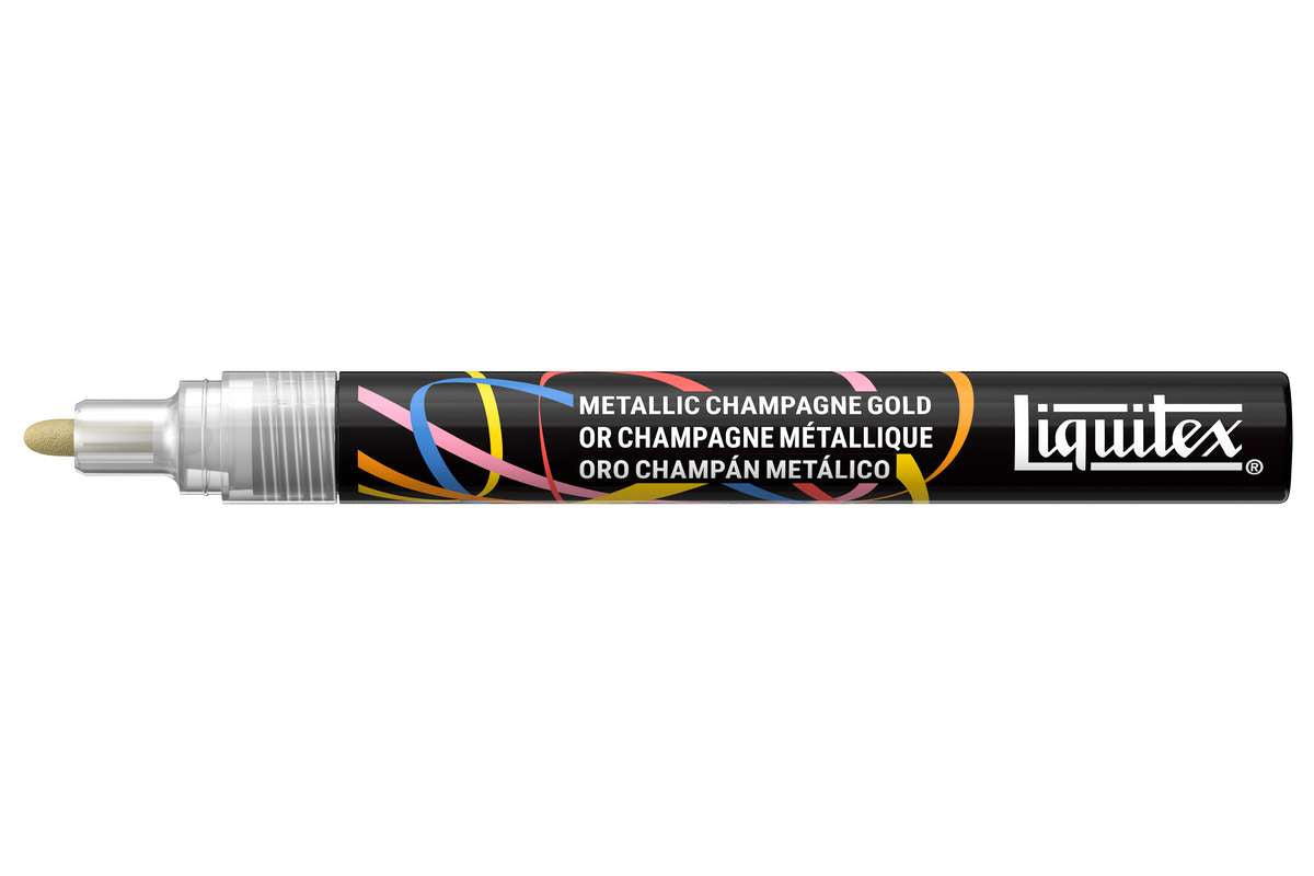 LQX Marker 2mm metallic champagne gold