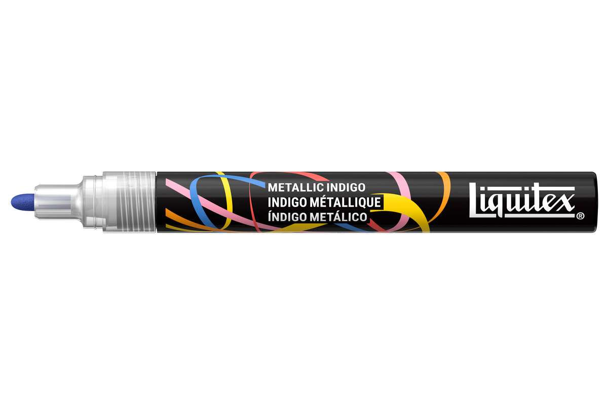 LQX Marker 2mm metallic indigo