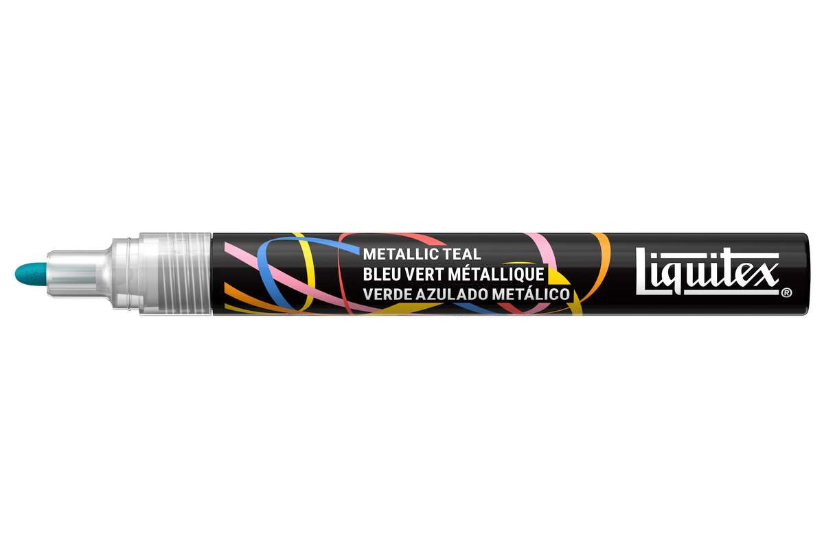 LQX Marker 2mm metallic teal