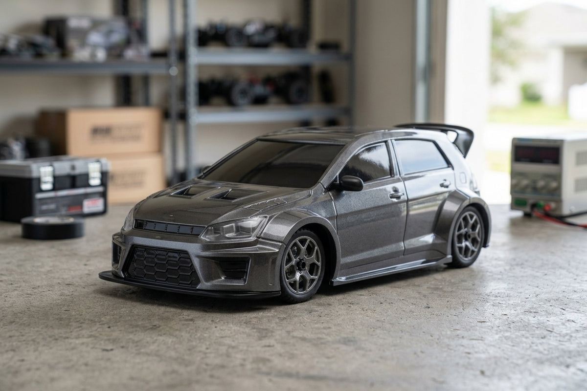 Myte R 1/43 Race Car - Grey