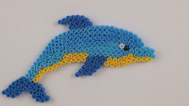 Hama stiftplade delfin 8x15cm