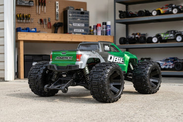 Qbit MT 1/16th Monster Truck - Green