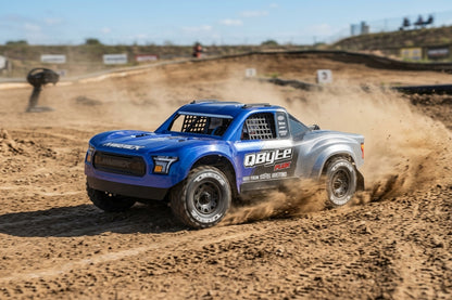 QByte SC Flux 1/12th SC Truck - Blue