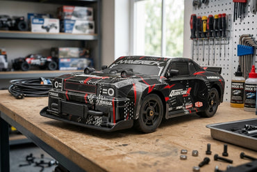 QuantumR Flux 4S 1/8 4WD Muscle Car - Black/Red