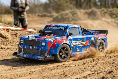 QuantumR Flux 4S 1/8 4WD Race Truck - Blue/Red