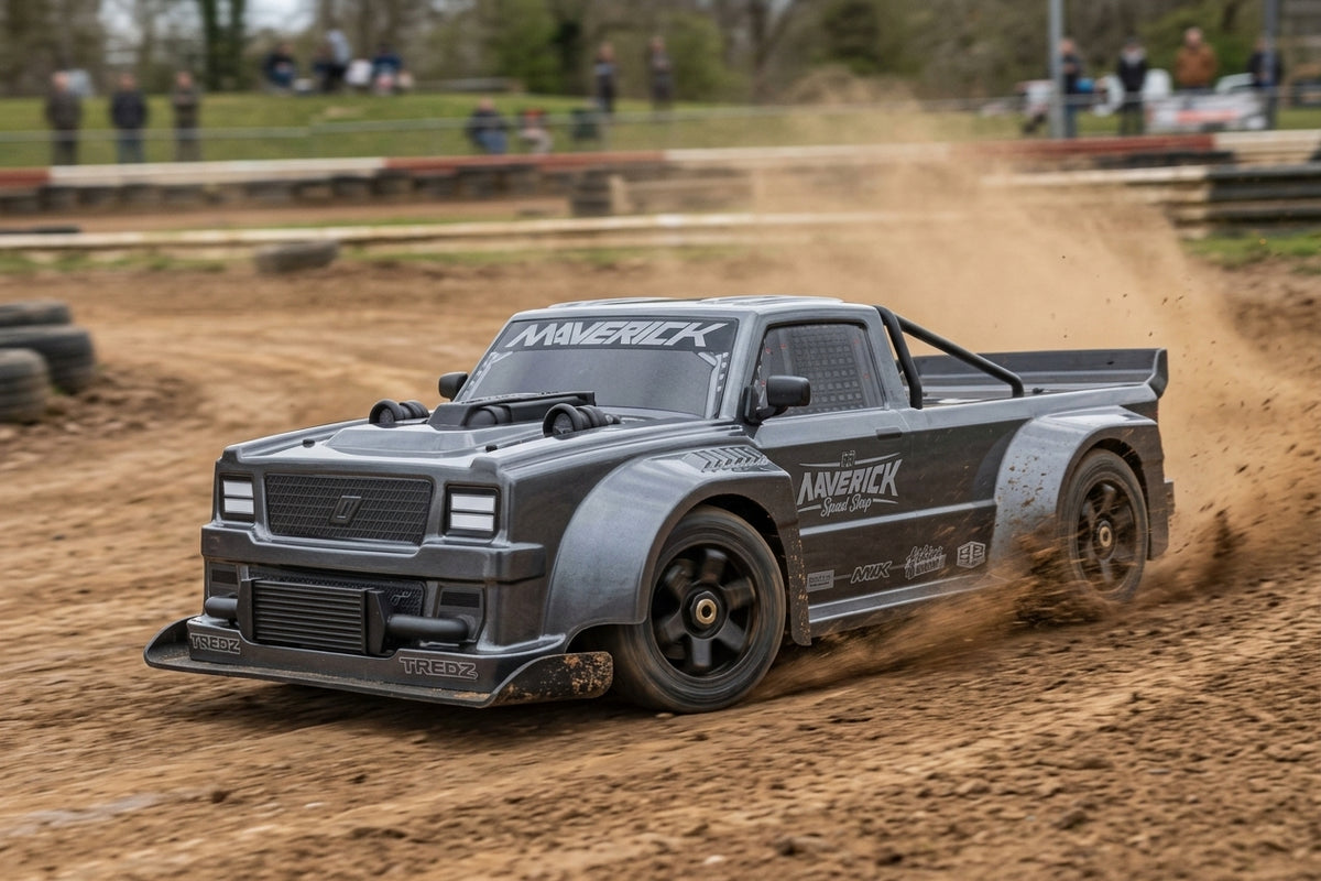 QuantumR Flux 4S 1/8 4WD Race Truck - Grey