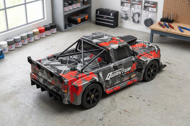 QuantumR Flux 4S 1/8 4WD Race Truck - Grey/Red