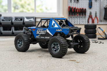 Scout-24 1/24th Rock Crawler - Blue