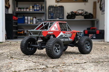 Scout-24 1/24th Rock Crawler - Red