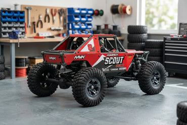 Scout-24 Flux 1/24th Rock Crawler - Red
