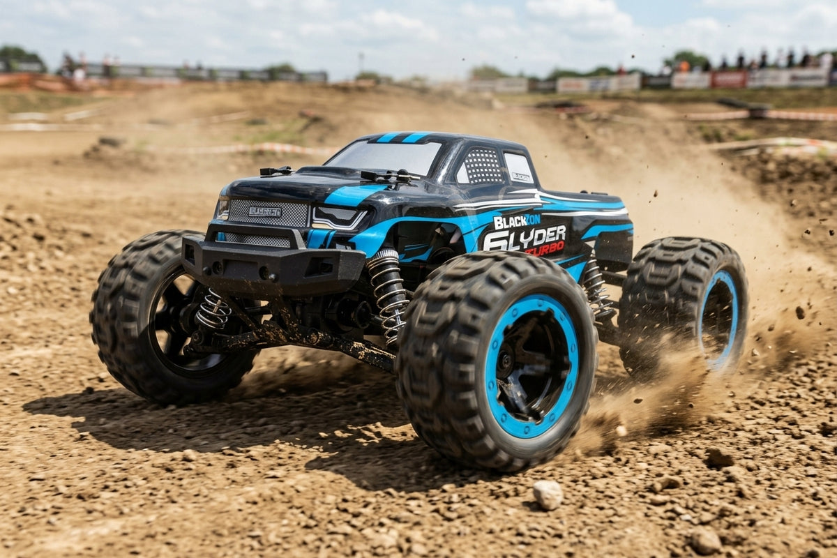 Slyder MT Turbo 1/16 4WD 2S Brushless - Blue