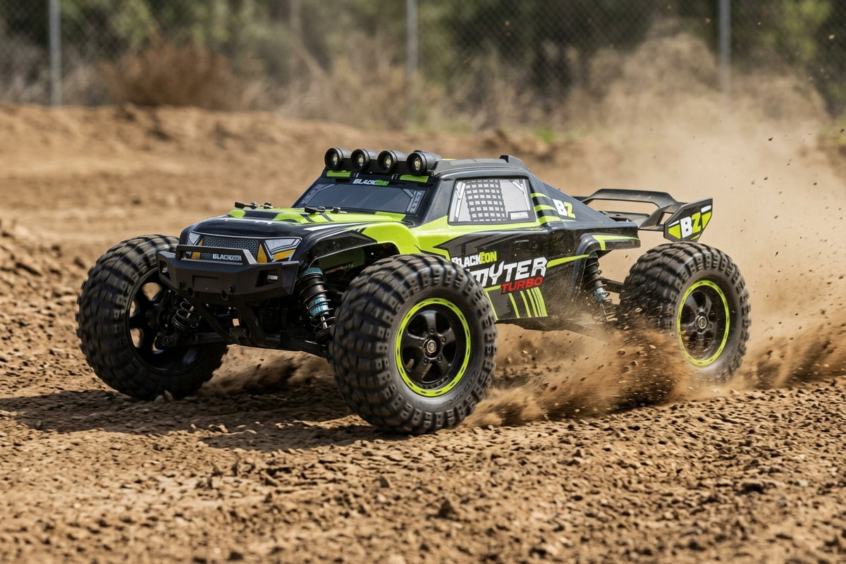 Smyter DT Turbo 1/12 4WD 3S Brushless - Green