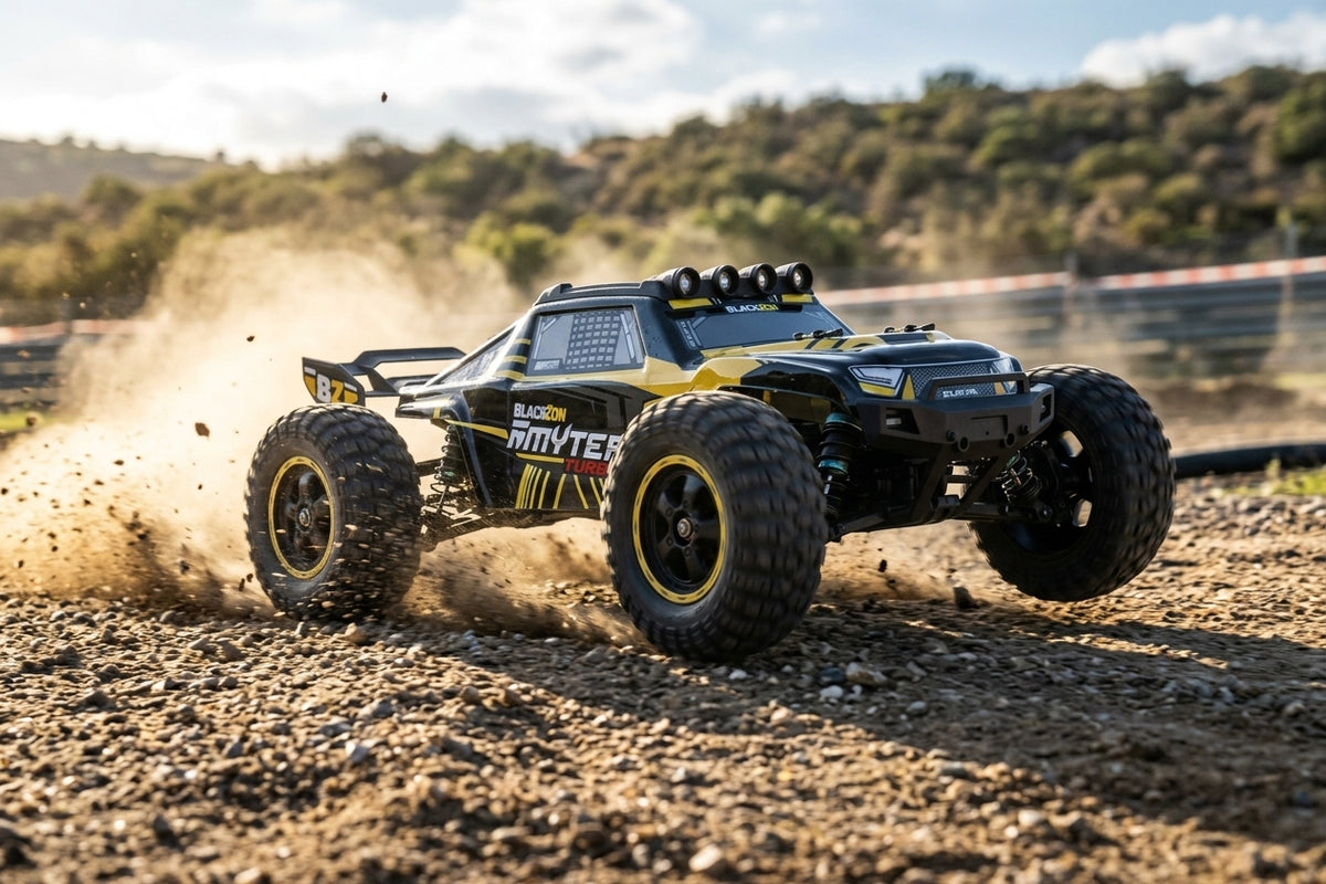 Smyter DT Turbo 1/12 4WD 3S Brushless - Yellow