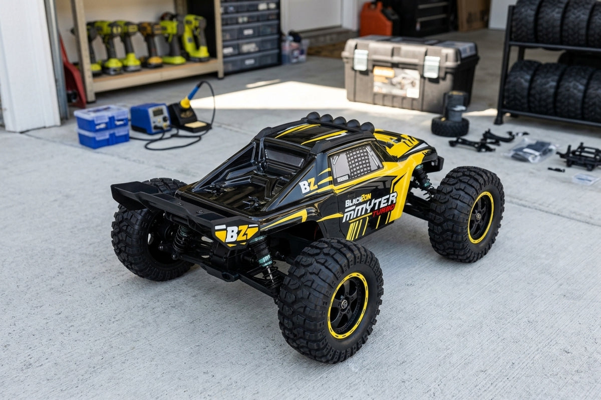 Smyter DT Turbo 1/12 4WD 3S Brushless - Yellow