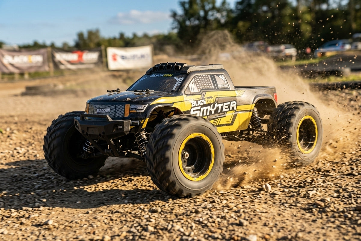 Smyter MT 1/12 4WD Electric Monster Truck - Yellow