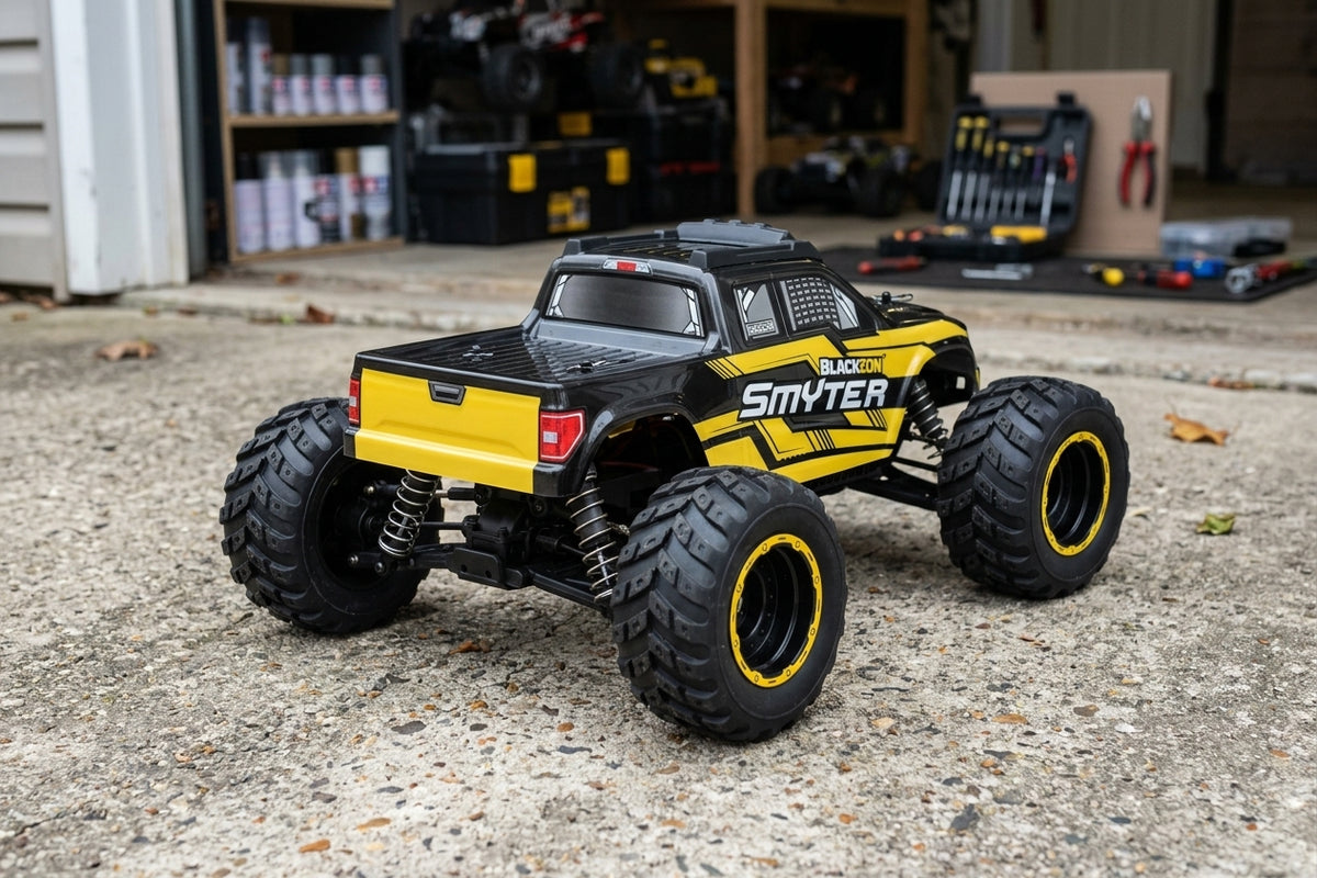 Smyter MT 1/12 4WD Electric Monster Truck - Yellow