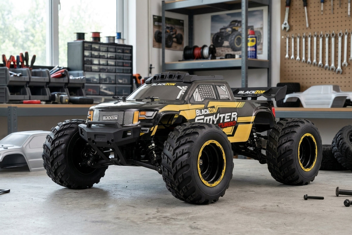 Smyter MT Turbo 1/12 4WD 3S Brushless - Yellow