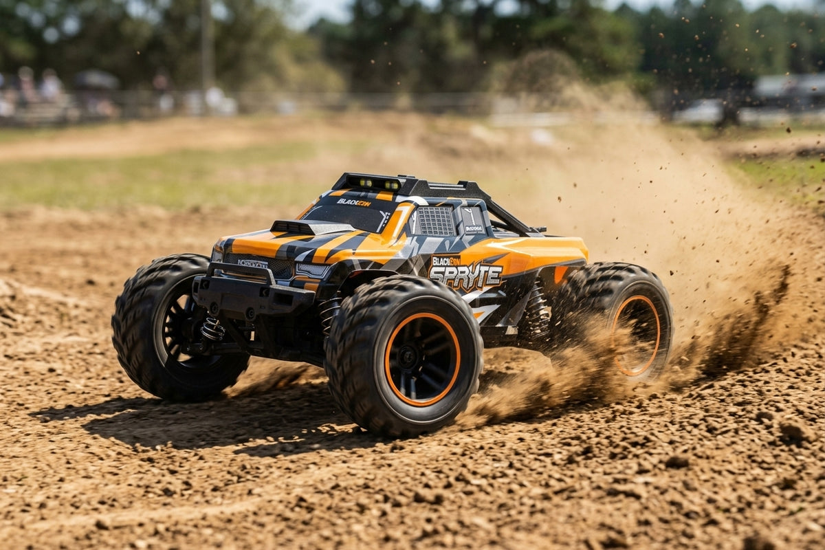 Spryte MT 1/20 4WD Electric Monster Truck - Orange