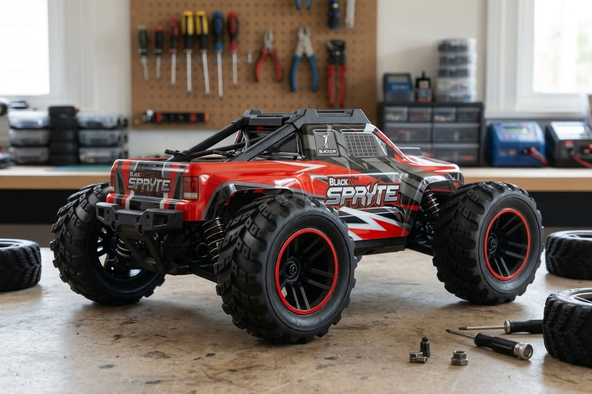 Spryte MT 1/20 4WD Electric Monster Truck - Red