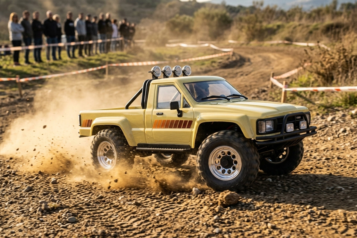 Venture18 Flux 1985 Toyota Hilux SR5 - Creme (T)